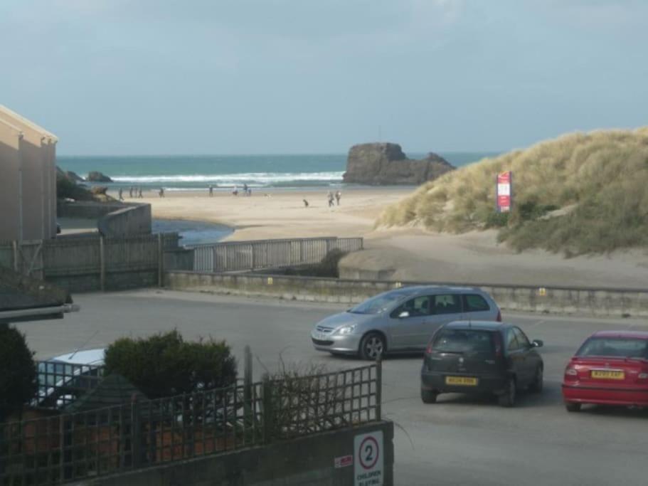 Surf'S Up In Perranporth, Cornwall Coastal Holidaysアパートメント エクステリア 写真